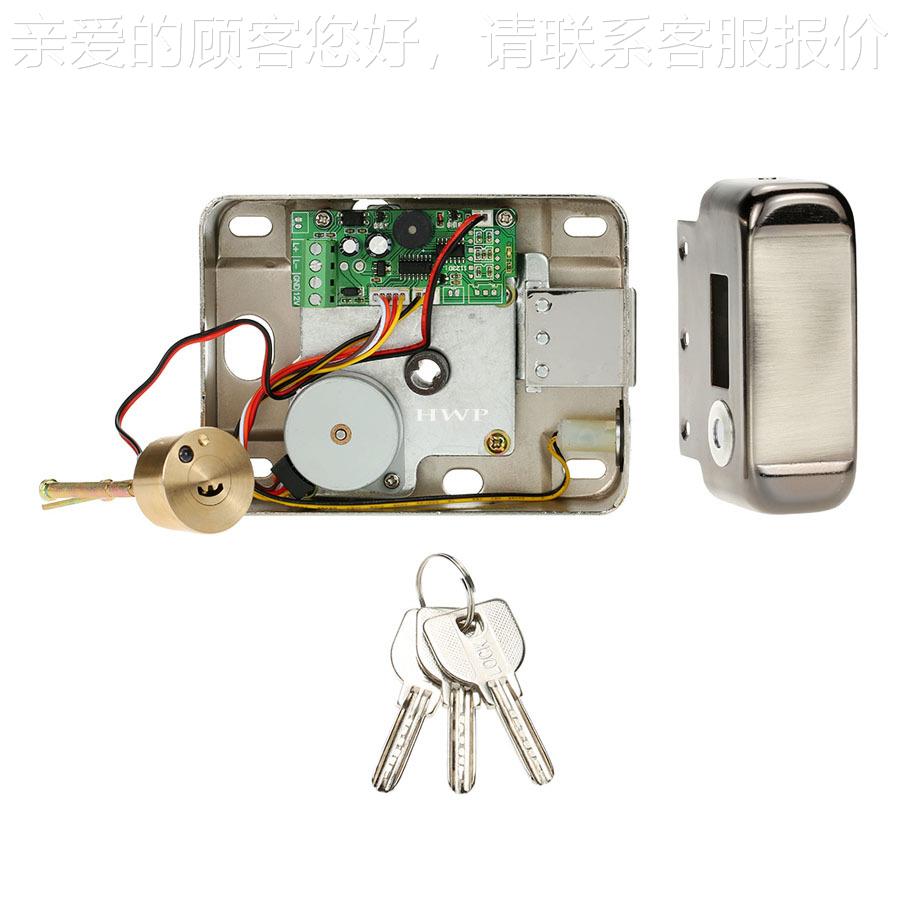 锁灵性 出屋HWP-EL20音刷卡 电控锁 静锁电机 锁楼宇对讲租锁门禁
