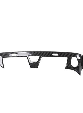 适用宝马新5系G30G38碳纤维仪表台长饰条面板碳纤内饰升级改装