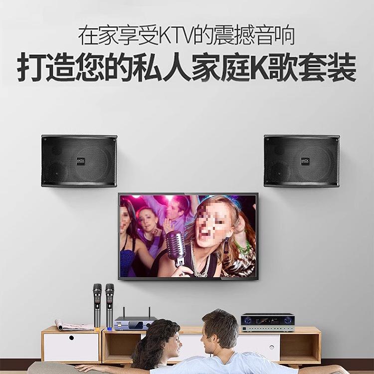 家庭影院卡拉OK歌餐厅舞蹈室功放音响健身房音箱专业会议套装