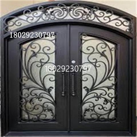 不锈钢别墅大门对开门户外单双开庭院铁艺大门