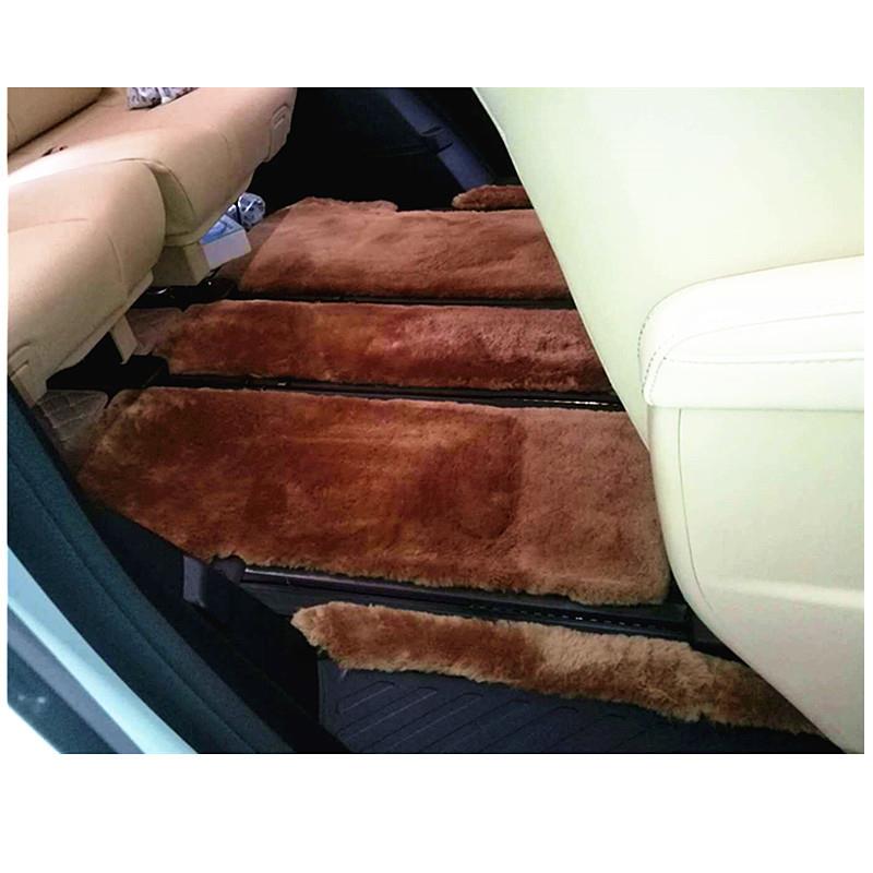 直销阿尔法保姆车专用进口羊毛绒汽车脚垫专车专用脚垫