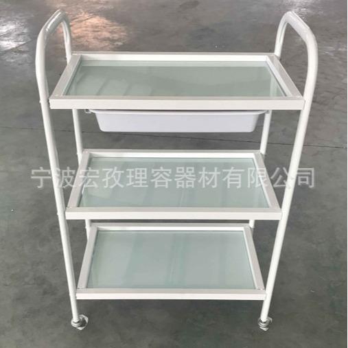 宏孜美发工具车移动手推车理发店多层置物架外贸工厂