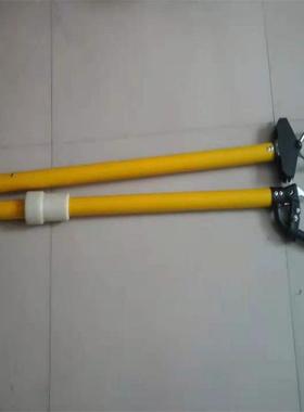 SWQ-1Z折叠式绝缘拾物钳高地铁绝缘捡拾钳1500V高压防护绝缘钳