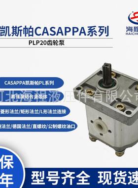 CASAPPA凯斯帕PL系列PLP20齿轮泵单联/双联可选