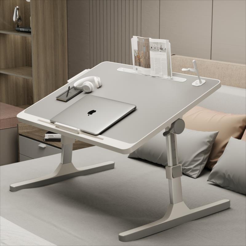 可折叠升降床上小桌子简约学生宿舍床上桌卧室坐地办公学习懒人桌