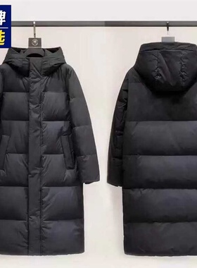 VISVIM BESSEL羽绒服男款冬季2025新款中长款鹅绒加厚保暖外套男