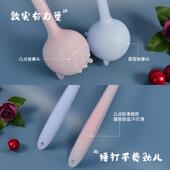 养生锤肩敲打棒按摩经络锤捶背器硅胶小经络拍神器手持式 可爱锤子