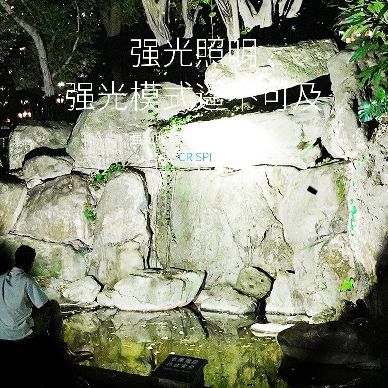 强光手电筒超亮远射户外变焦小型便携学生锂电池款防水照明灯家用
