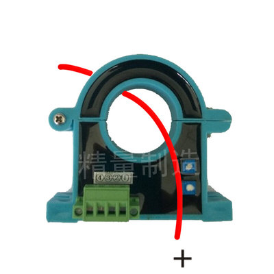 hall夹钳型霍尔变送器电流1600a单相交流电量隔离输出4-20ma模块