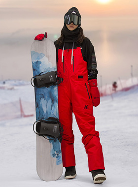 雪速 FINE-TEX专业3L防水滑雪背带裤「625」锁温透气男女款