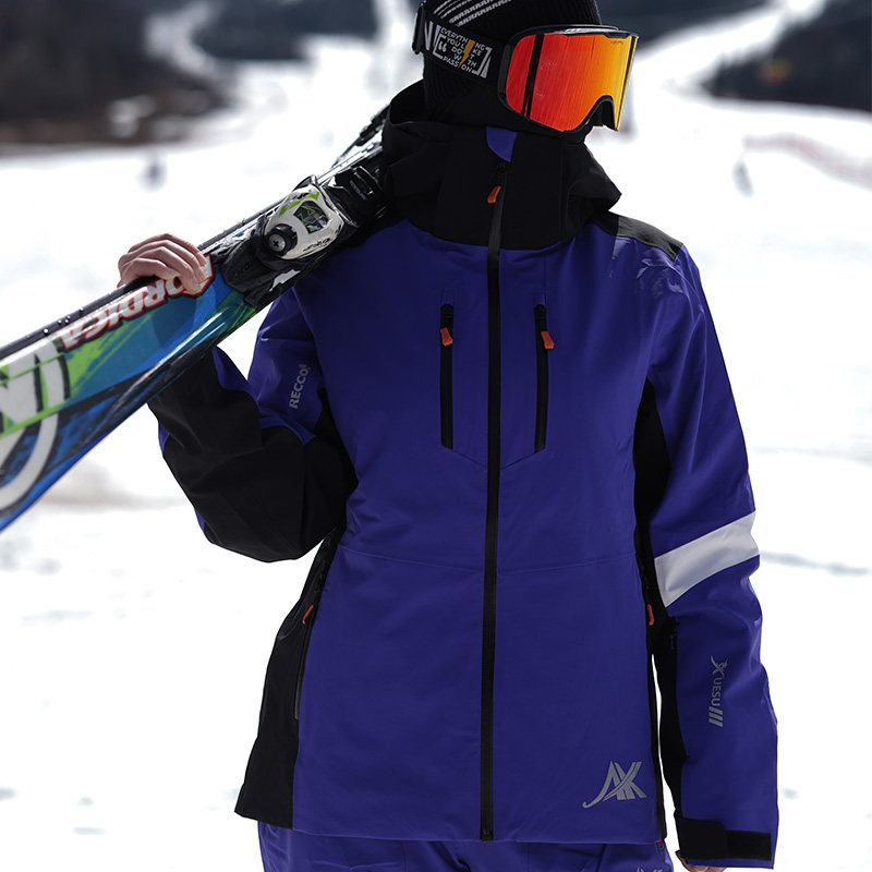 香港四向弹力双板YKK拉链2L显瘦