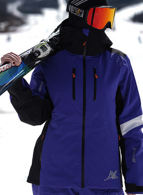 雪速 STAROFFtex双板2L滑雪服 827 YKK四向弹力修身专业防水透气
