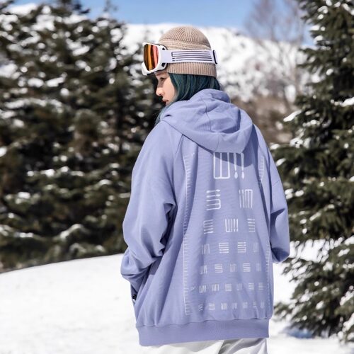 雪速男女防泼水滑雪卫衣