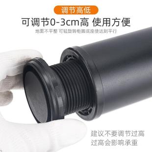 铝合金支撑柱可调节吧台脚圆柱支架电脑桌脚伸缩脚 定制304不锈钢