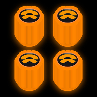 EC6ES7轮胎发光气嘴帽改装 适用蔚来夜光气门嘴ET5 ES8 ES6 饰 ET7