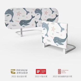 免安装床围栏宝宝防摔防掉可折叠升降婴儿M挡板护栏一面儿童床护