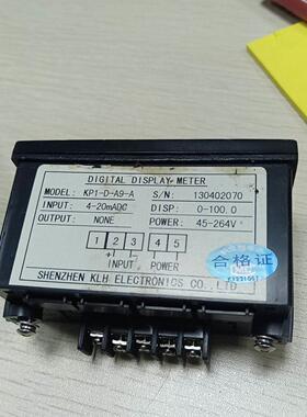 4-20mA显示频率转速压力线速度表KP1-D-A9-A
