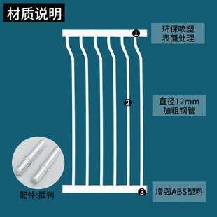 门挡延长笼斗牛犬基础门加粗兔笼子基础围栏宠物隔栏多Y功能大型