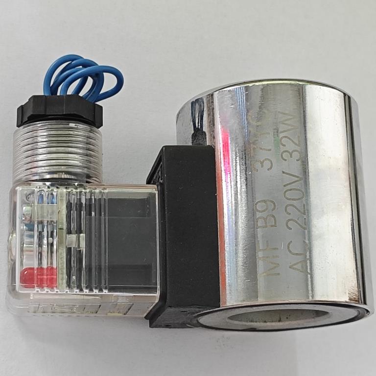 MFB9-37YC MFZ9液压电磁阀线圈内孔径23.7高53长YCB 32W 24V 220V