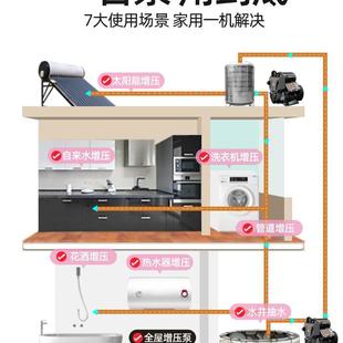 自来水自吸泵高层管道增压泵家用全自动静音加压泵防冻全屋抽水机