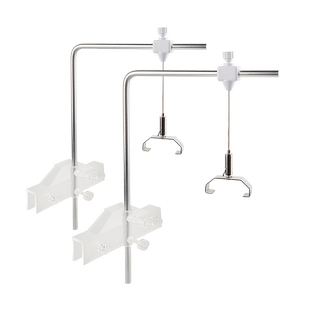 比多克鱼缸灯支架水族箱LED灯照明灯铝合金灯架固定夹可调吊架
