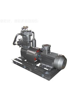 Z-0.1/W压6-25氮气增4压机黑色防爆空机无油润滑低MDH噪音