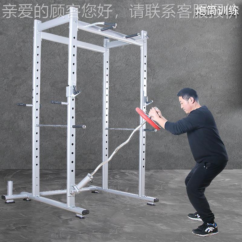 68599商用多能框式深蹲架卧推功龙门健器材综合架力量训身练器