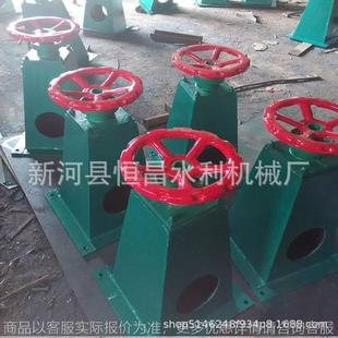 手轮式启闭机1吨2吨3吨侧摇启闭机螺杆式启闭机铸铁圆闸门启闭器