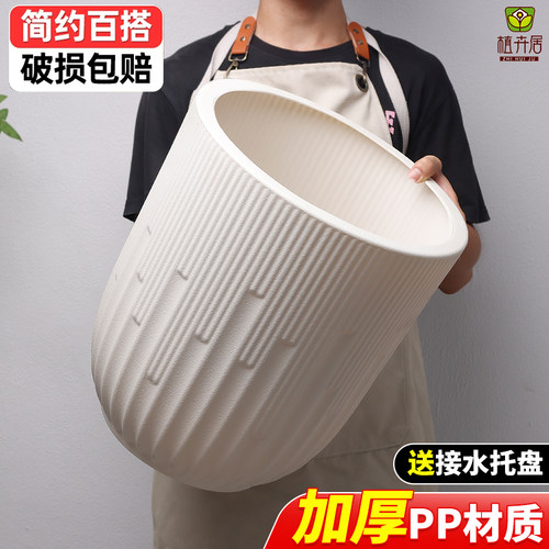 欧式高级感大口径绿植花盆