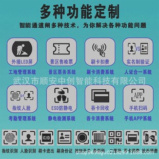 票务系统检票闸机线上售票系统摆闸二维码检票通道景区验票单向门
