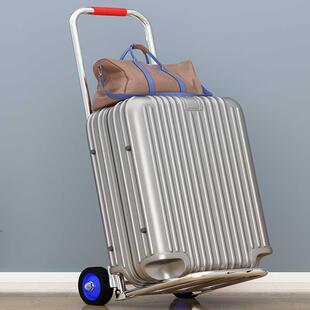 手拉车折叠便家用搬运拖车购买菜物816-qq小推车载重王货携行李拉