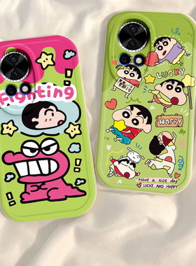 恐龙小新华为nova12pro手机壳11SE新款Nova10por可爱Hinove9硅胶novo87防摔n0va6男女nava5ipr0潮4e全包3情侣