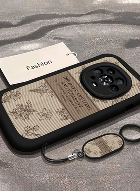 适用荣耀Magic4手机壳magic4pro硅胶新款可爱honor全包边网红mgic4至臻版女款卡通por防摔软壳潮牌复古花朵