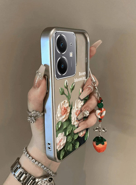 适用realme真我Neo7SE手机壳RMX5080保护套白色玫瑰realmeNeo新款外壳GTNeo硅胶软壳镜头全包防摔Noe男女