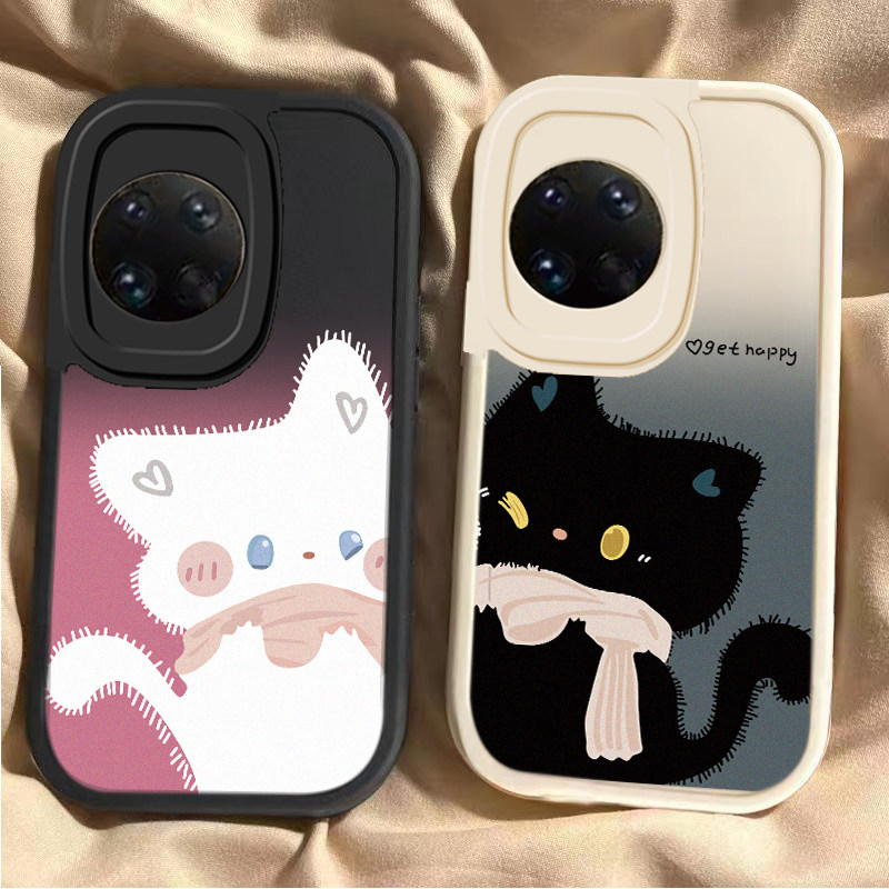 适用华为nova14手机壳nove14Pro新款保护套nave硅胶navo镜头全包防摔Por专用n14no外壳note男女甜心猫咪