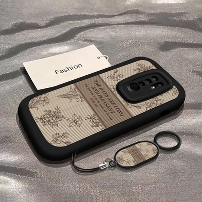 适用红米9A手机壳Redmi9高颜值新款9a女款卡通红米九A网红软壳防摔redmi9保护套可爱a9硅胶全包边复古花朵