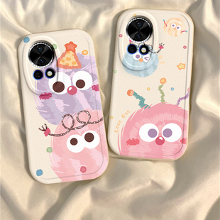 彩色煤球华为nova12pro手机壳11SE新款Nova10por可爱Hinove9硅胶novo87防摔n0va6男女nava5ipr0潮4e全包3情侣