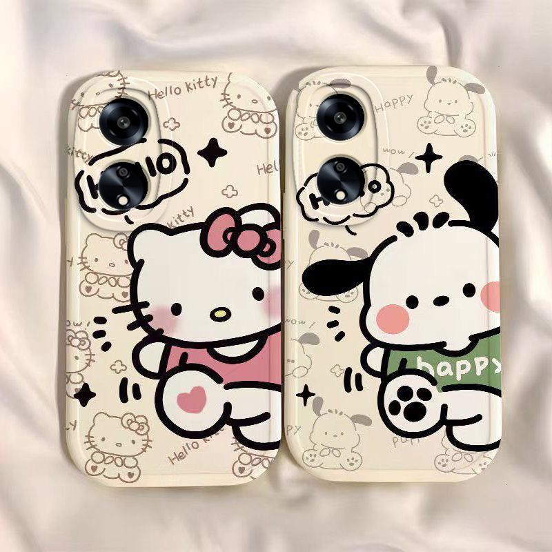 凯蒂猫帕恰狗荣耀play8t手机壳7T新款华为HonorPlay5/6Tpro可爱paly5t全包防摔硅胶套plat3/4tpro女8X9男8C