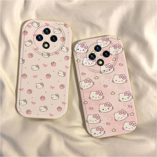 适用华为NZONE50Pro手机壳草莓KT猫SP210硅胶软全包边智选5G中国移动卡通新款网红zone50por防摔可爱外壳潮