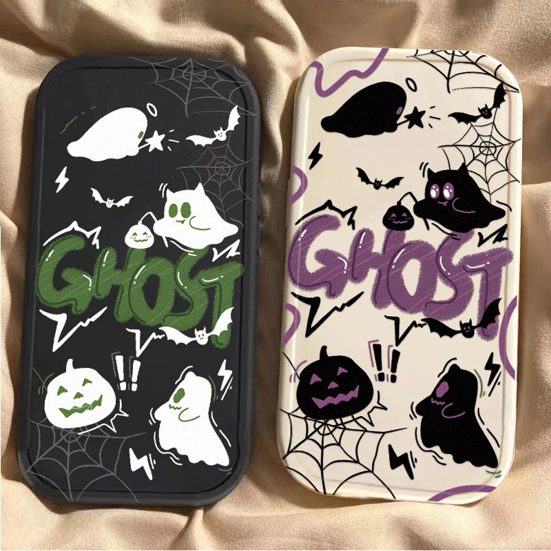 英文幽灵适用于小米civi2手机壳新款2209129SC防摔全包CIVI2硅胶保护套cviv2男女卡通可爱网红cici超薄软壳潮