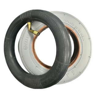 奥托博克轮椅前小轮配件思达m2梦途充气六寸小轮子内胎外胎