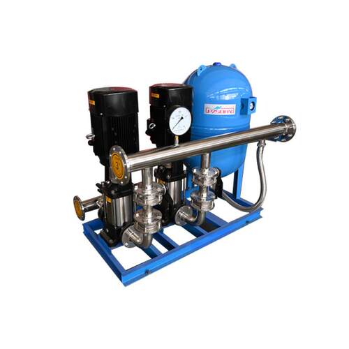 PLC无负压变频供水设备不锈钢加压离心泵机组二次加压生活供水