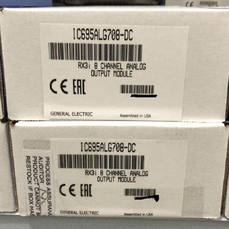 GE PLC模块IC695ALG708 模拟量输出模块