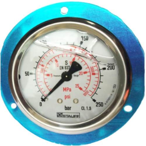 西德福STAUFF压力表 0-400Bar 径向 0-250Bar 径向盾构机配件现货
