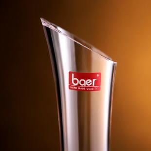 贝尔baer水晶醒酒器创意心形红酒快速分酒器欧式家用送礼酒壶酒瓶