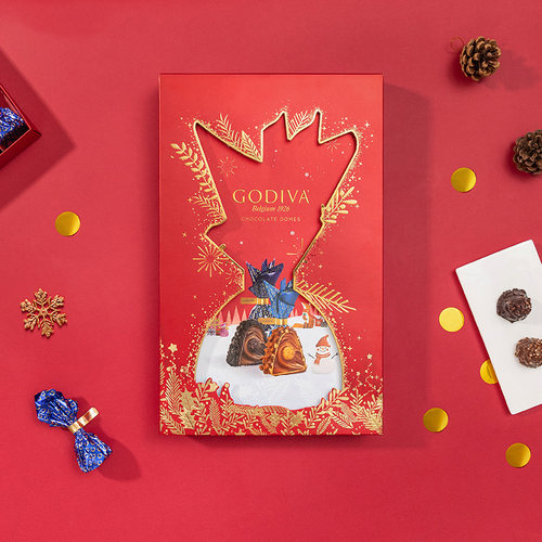 GODIVA歌帝梵臻粹巧克力22颗装光电礼盒220g