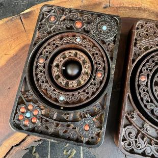 道家玉化枣木吊坠时来运转道家雷击木吊坠原木