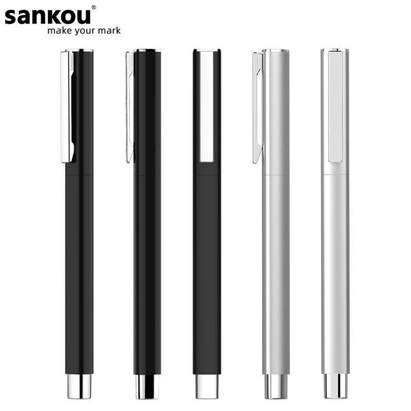 三口JZ12三角正姿签字笔金属笔杆重手感水笔钢笔式中性笔商务办公,文具电教/文化用品/商务用品,中性笔,淘宝优惠券,粉丝福利购,淘宝优惠卷