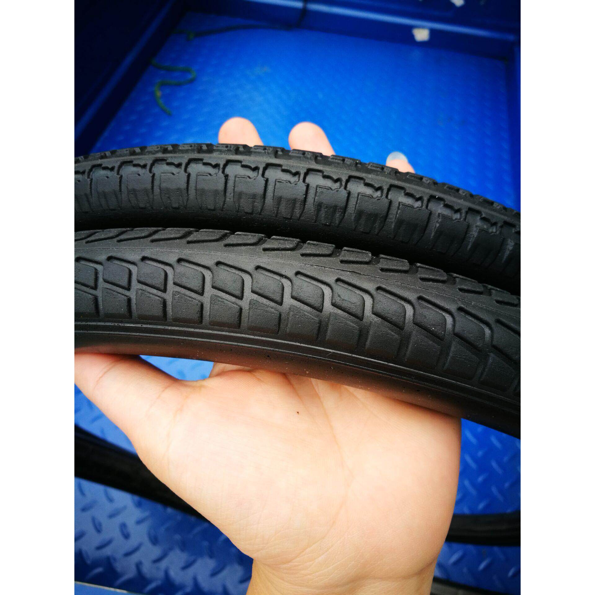 24寸自行车轮胎chb24x13.8/外24x1.75实心胎 24寸免充 气单车内胎