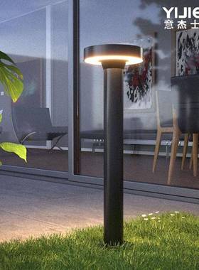 简约插地草坪灯室外花园别墅公园园林小区景观过道绿化铝制草坪灯